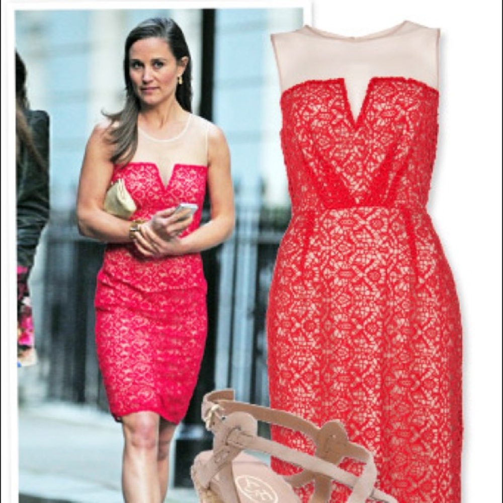Alice Temperley lace dress ASO Pippa Middleton